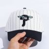 Philadelphia Eagles Black White Stripe Hat 2
