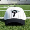 Philadelphia Eagles Black White Stripe Hat 2