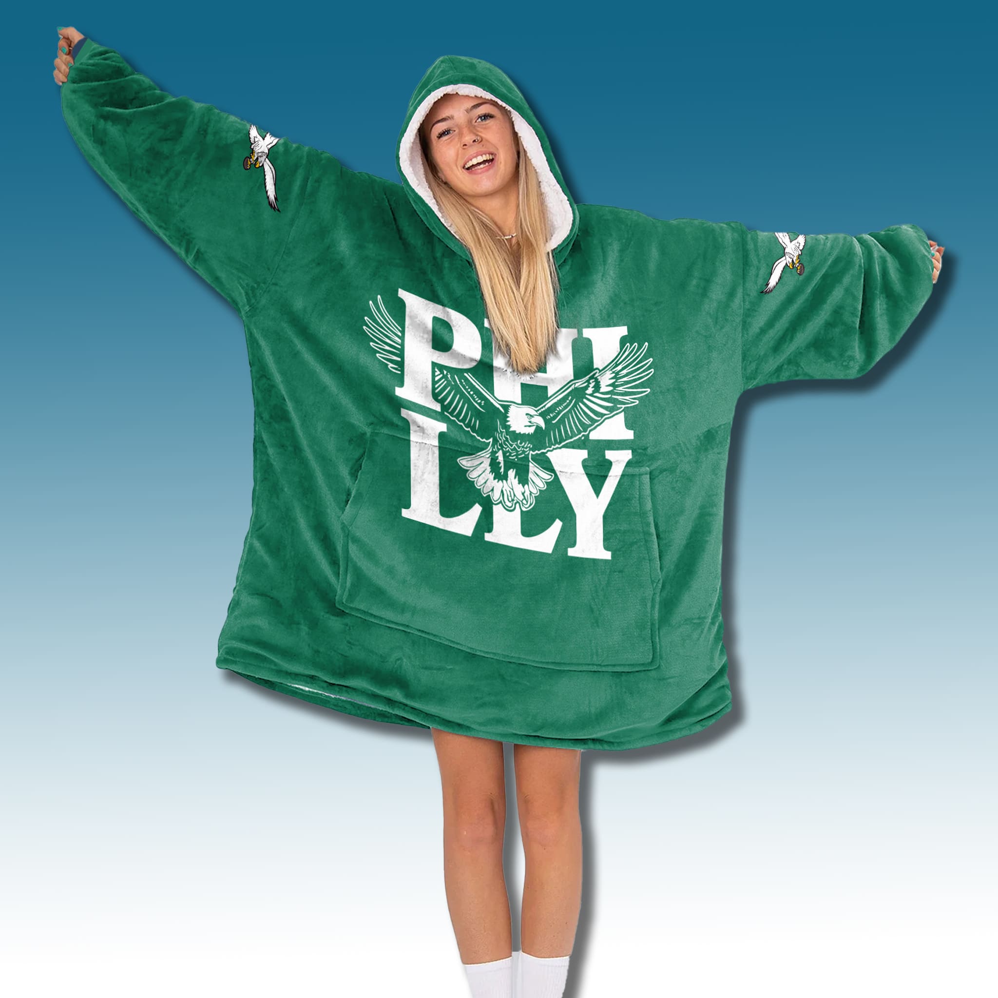 Eagles Fuck Around And Find Out Blanket Hoodie 2 Philadelphia Eagles Fuck Around And Find Out Blanket Hoodie 3