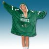 Philadelphia Eagles Love Hurts Blanket Hoodie 2025