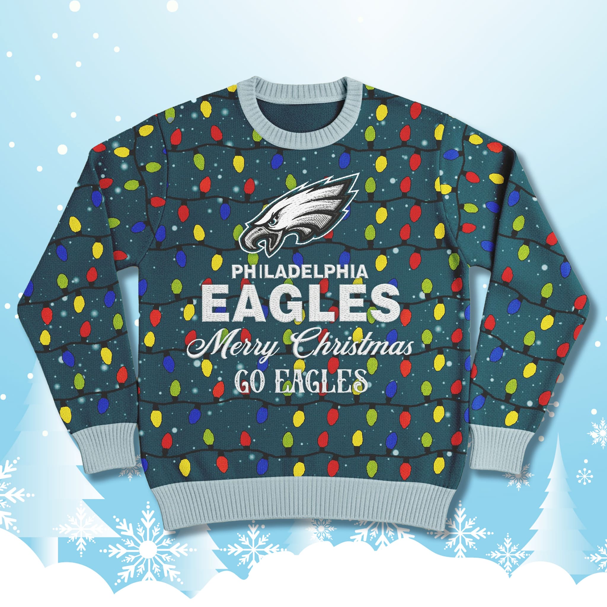 Eagles Merry Christmas Go Eagles Cozy Ugly Sweater 2 Philadelphia Eagles Merry Christmas Go Eagles Cozy Ugly Sweater 2