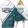 Philadelphia Eagles No One Like Us We Don't Care Blanket Hoodie
