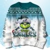 Eagles Snow Grnch 2025 Ugly Christmas Sweater 5 Philadelphia Eagles Snow Grinch 2025 Ugly Christmas Sweater