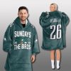 Philadelphia Eagles Sunday Are For The Birds Blanket Hoodie