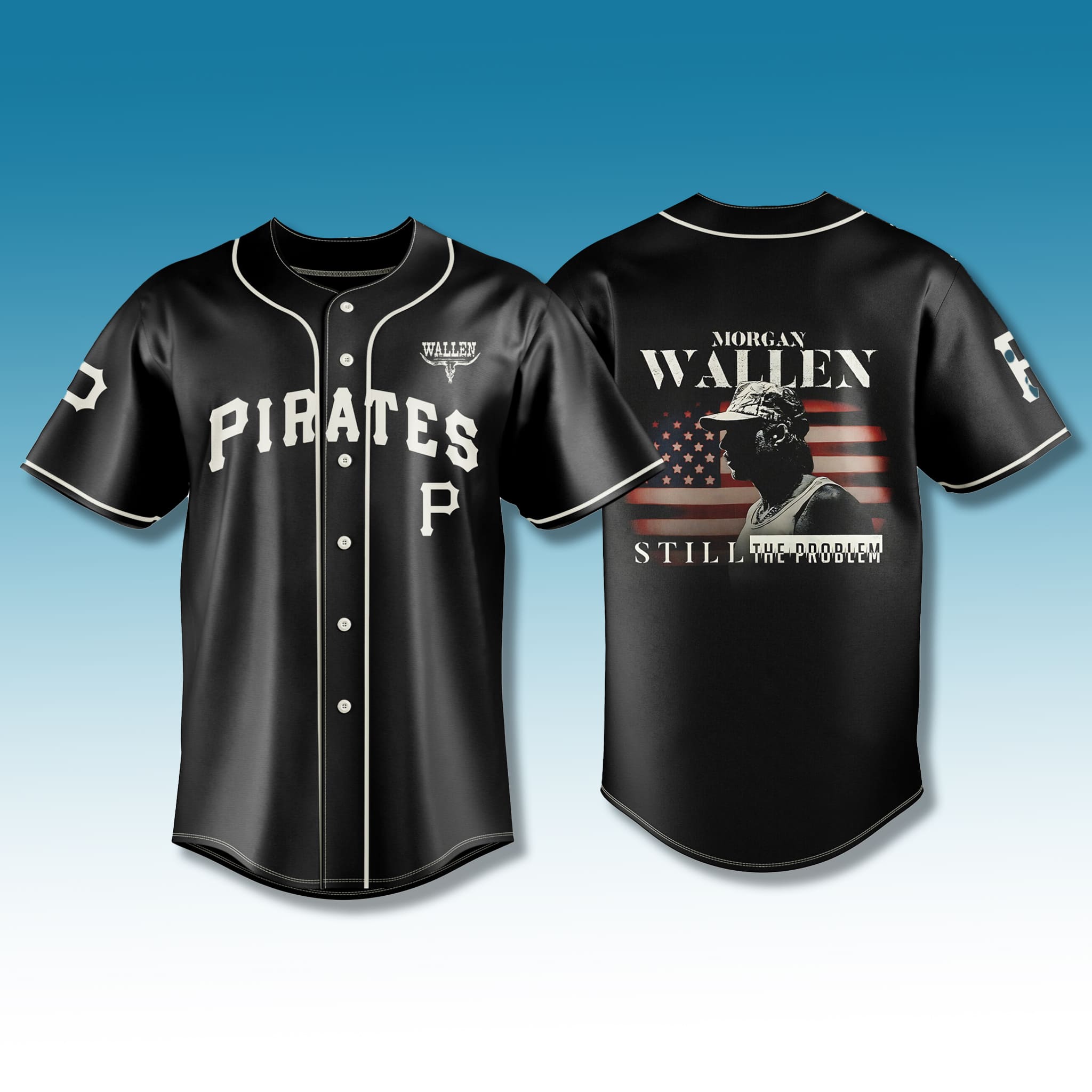 Pittsburgh Pirates x Morgan Wallen Still The Problem Tour Shirt 2 Pittsburgh Pirates x Morgan Wallen Still The Problem Tour Shirt 2