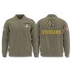 Pittsburgh Steelers 2025 Salute to Service Varsity Jacket 2