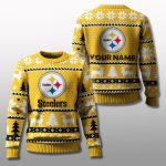 Steelers Personalized Ugly Christmas Sweater 2025