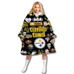 Steelers The Terrible Towel Vintage Blanket Hoodie