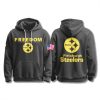 Pittsburgh Steelers x Charlie Kirk Freedom Hoodie 2025