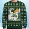 Rage Consumes Me Frog Ugly Christmas Sweater