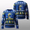 Rams 2025 Personalized Ugly Christmas Sweater 1