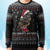 Raven Still Naughty But Festive Ugly Christmas Sweater 2