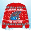 Santa Driving Home For Christmas Funny Ugly Sweater 3 Santa Driving Home For Christmas Funny Ugly Sweater