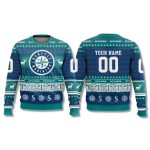Seattle Mariners Custom Ugly Christmas Sweater 2025