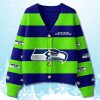 Seahawks Christmas Cardigan Sweater 2025 3 Seattle Seahawks Christmas Cardigan Sweater 2025