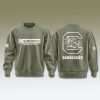 South Carolina Gamecocks Forever To Thee Military Sweatshirt 2025