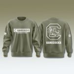 South Carolina Gamecocks Forever To Thee Military Sweatshirt 2025