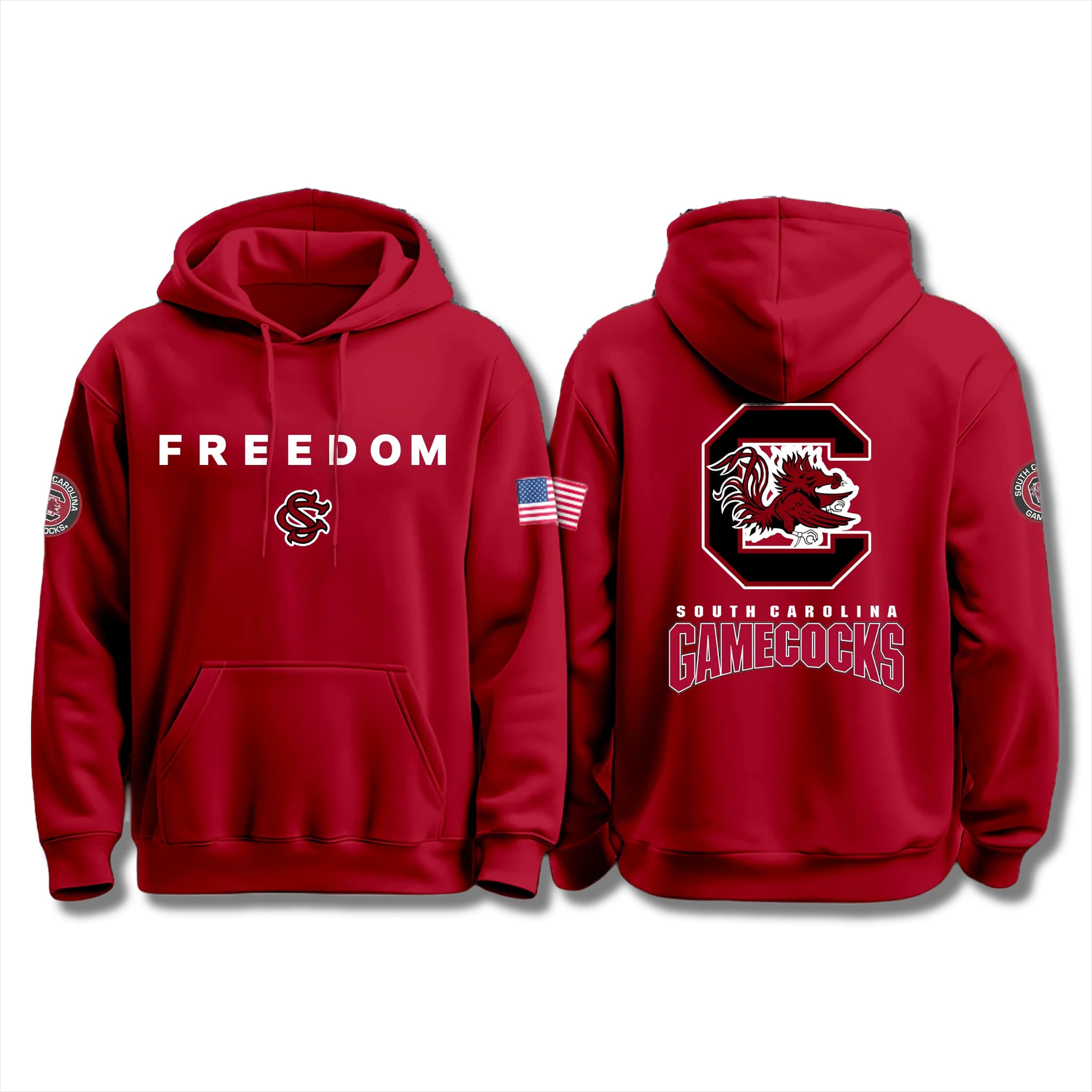 South Carolina Gamecocks Freedom Hoodie 2025 South Carolina Gamecocks Freedom Hoodie 2025