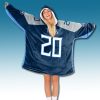 Tennessee Titans Poland 20 Unisex Blanket Hoodie 1