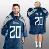 Tennessee Titans Poland 20 Unisex Blanket Hoodie