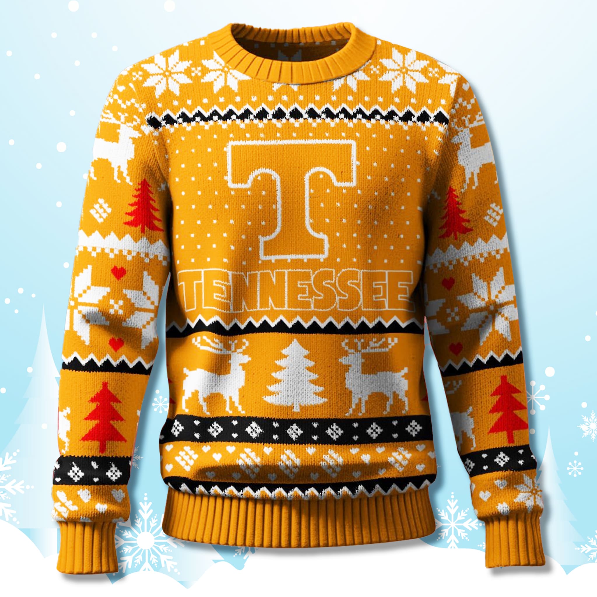 Tennessee Vols Custom Ugly Christmas Sweater 2025 Tennessee Vols Custom Ugly Christmas Sweater 2025