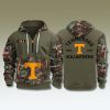 Tennessee Volunteers Military Camo 2025 Quarter Zip Hoodie 1