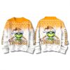 Tennessee Volunteers Snow Grinch Ugly Sweater Christmas 2025 3