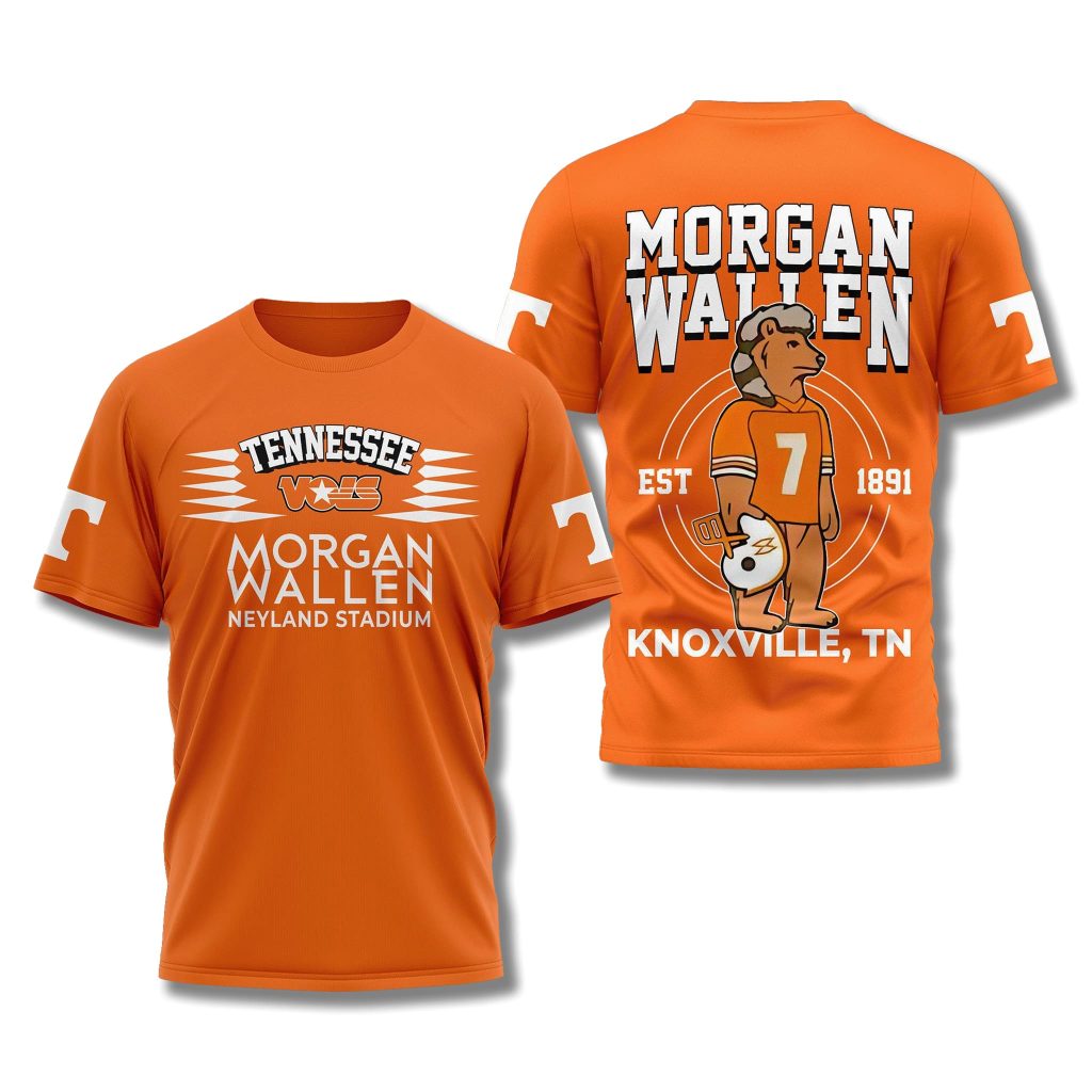 Tennessee Volunteers x Morgan Wallen 2026 Shirt