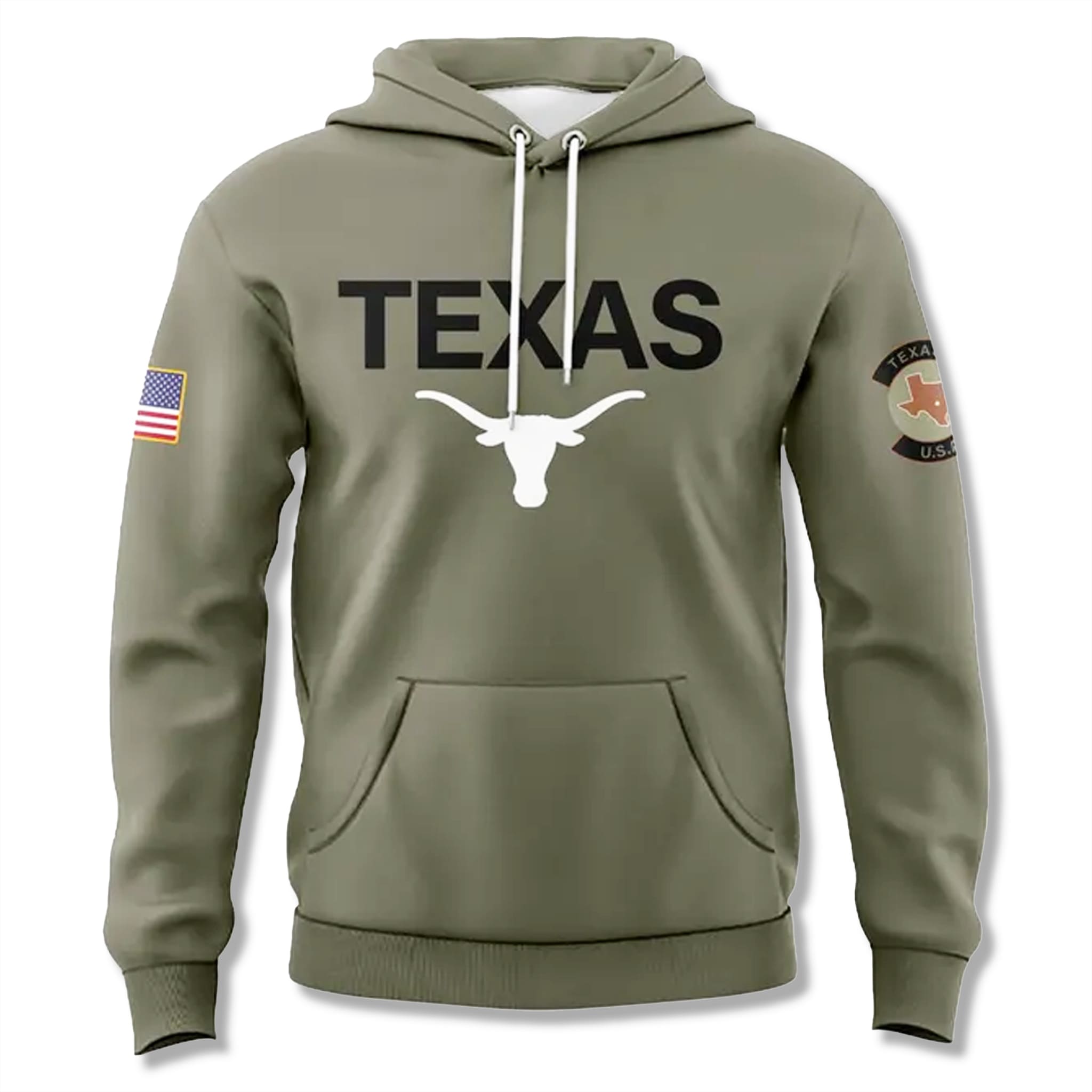 Texas Longhorns 2025 Military Appreciation Hoodie 2 Texas Longhorns 2025 Military Appreciation Hoodie