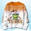 Texas Longhorns Snow Grnch 2025 Ugly Sweater 5 Texas Longhorns Snow Grinch 2025 Ugly Sweater