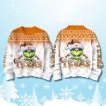 Texas Longhorns Snow Grnch 2025 Ugly Sweater