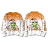 Texas Longhorns Snow Grnch 2025 Ugly Sweater 4 Texas Longhorns Snow Grinch 2025 Ugly Sweater 3