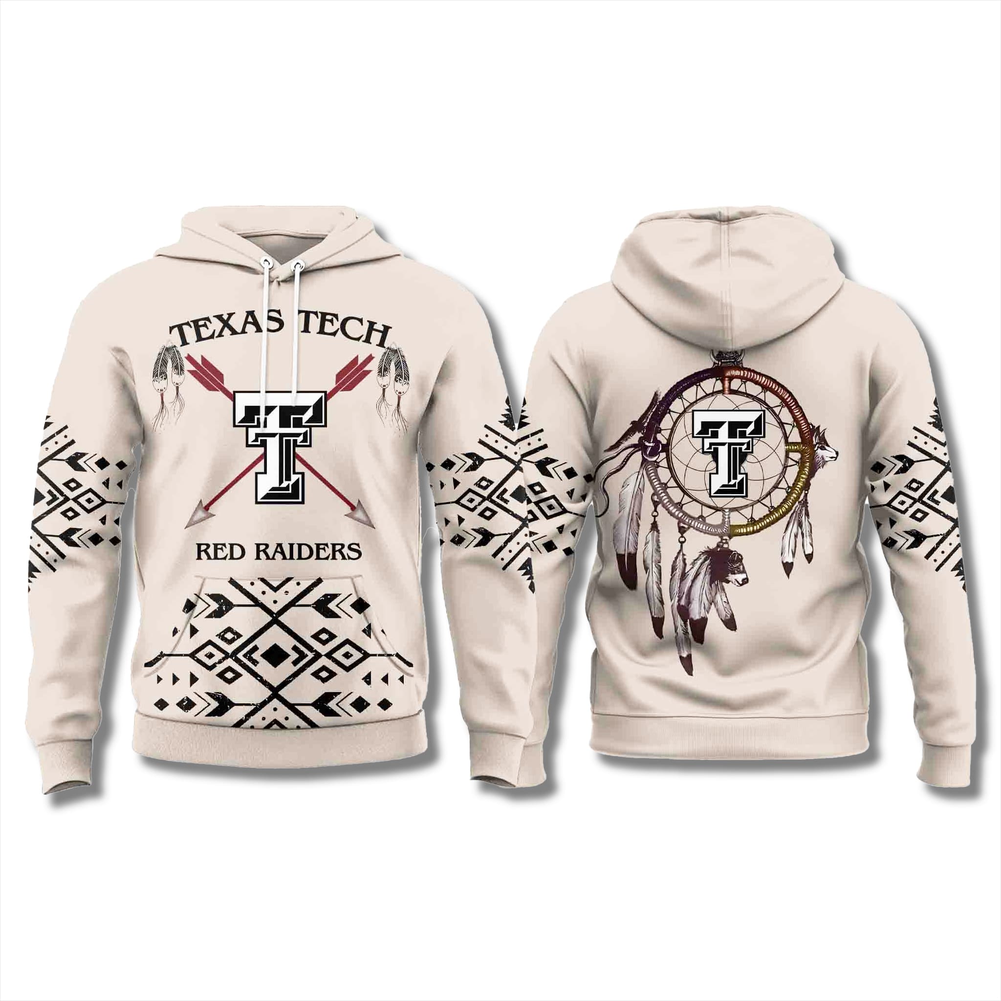 Texas Tech Red Raiders Native American Heritage Month 2025 Hoodie 1 Texas Tech Red Raiders Native American Heritage Month 2025 Hoodie 2