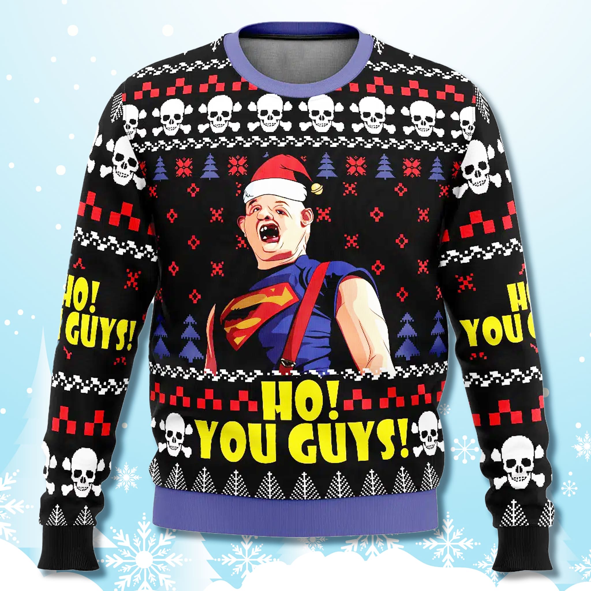 The Groonies Ho You Guys Ugly Christmas Sweater 3 The Groonies Ho You Guys Ugly Christmas Sweater
