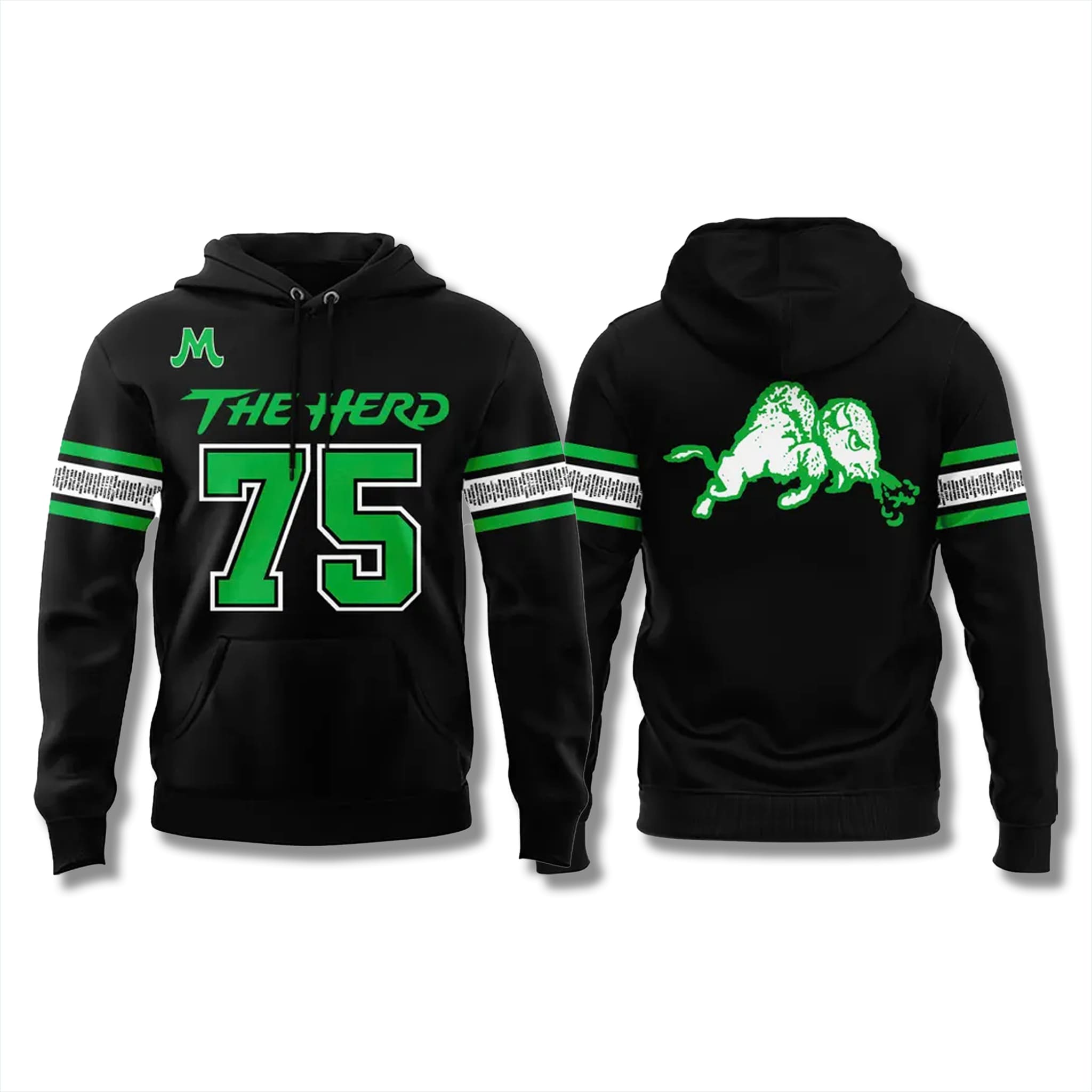 The Herd Wordmark Play For The 75 Game Hoodie 1 The Herd Wordmark Play For The 75 Game Hoodie