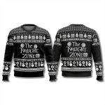 The Twilight Zone Christmas Ugly Sweater