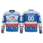 Toronto Blue Jays Custom Ugly Christmas Sweater 2025