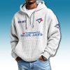 Toronto Blue Jays Quarter Zip Waffle Hoodie 2025 4