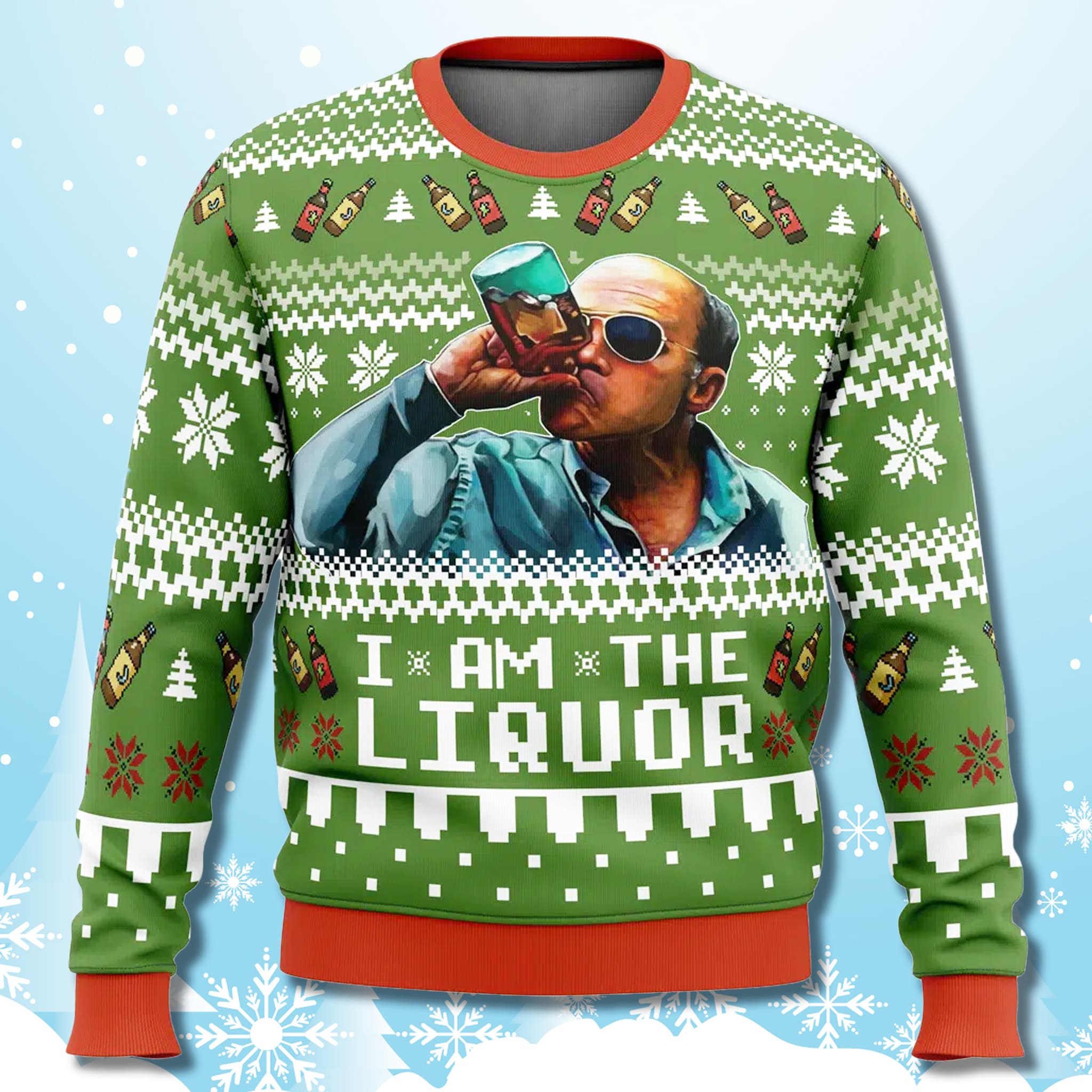 Trailer Park Boys Bubbles I Am The Liquor Christmas Ugly Sweater 3 Trailer Park Boys Bubbles I Am The Liquor Christmas Ugly Sweater