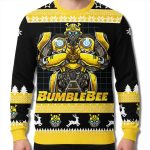 Transformers Bumblebee Ugly Christmas Sweater