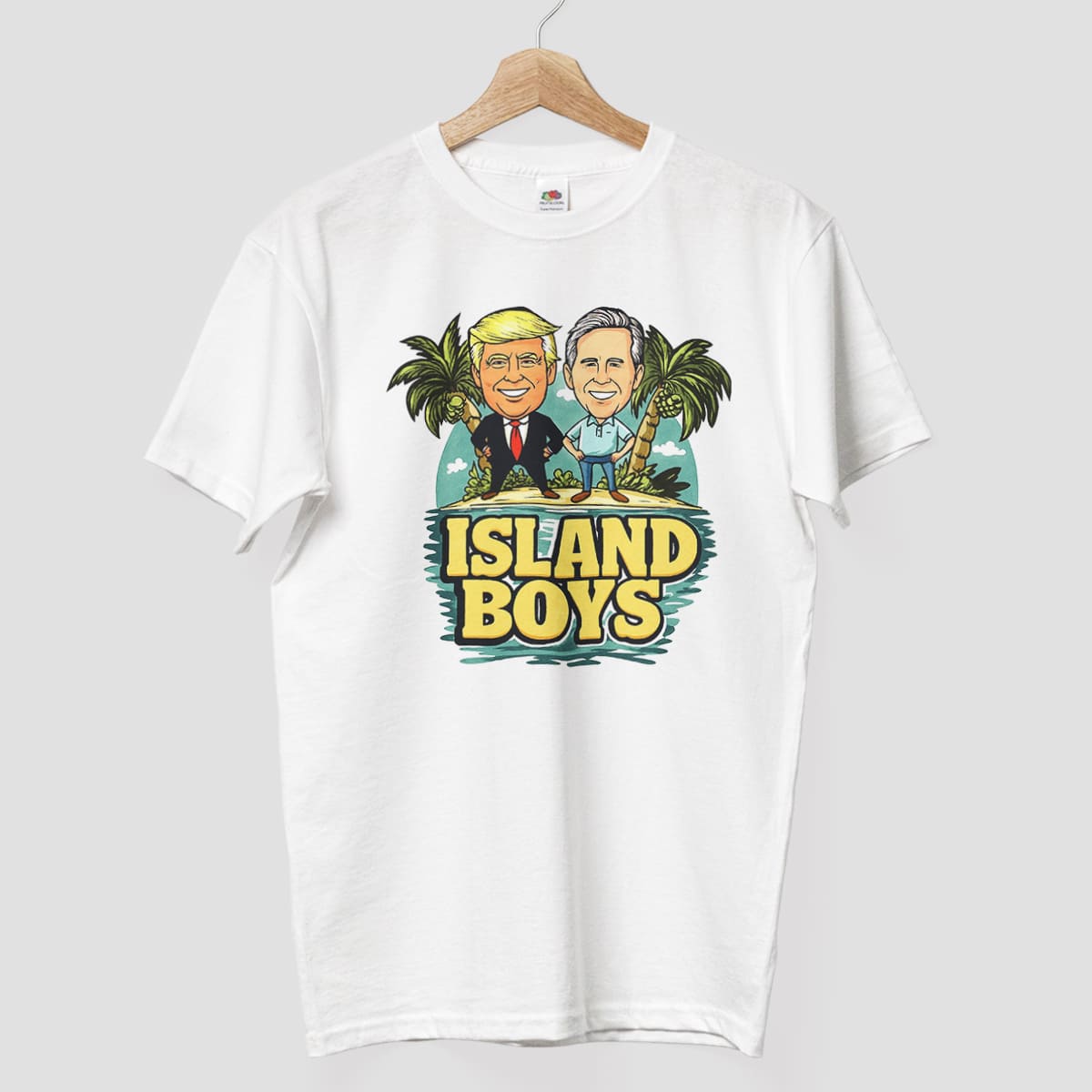 Trump Newsom Island Boys Shirt 2 Trump Newsom Island Boys Shirt 5
