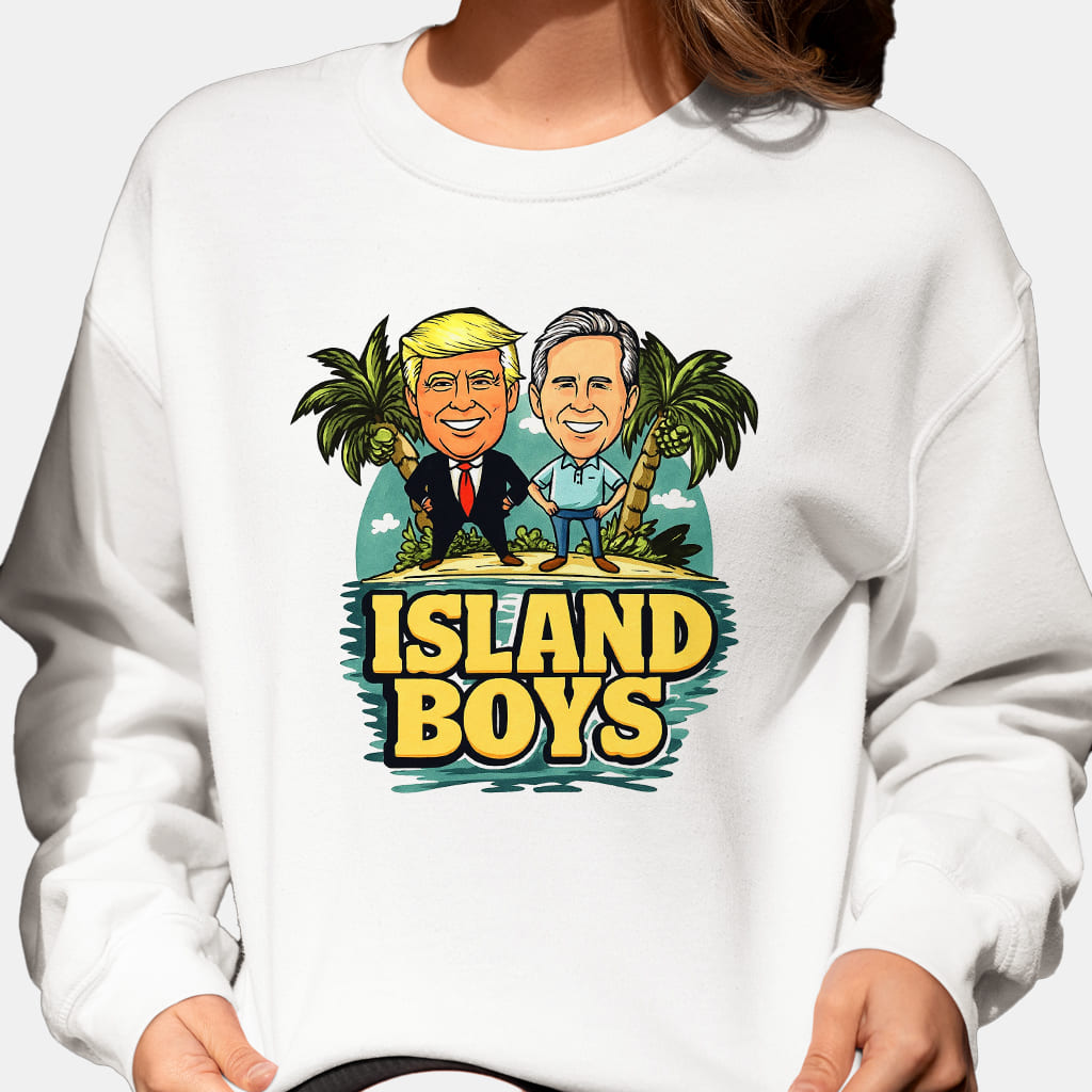 Trump Newsom Island Boys Shirt 5 Trump Newsom Island Boys Sweatshirt