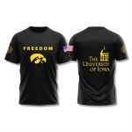 University Of Iowa x Charlie Kirk Freedom Hoodie