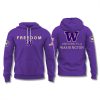 University of Washington x Charlie Kirk Freedom Hoodie