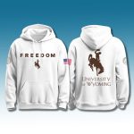 University of Wyoming Turning Point USA Freedom Hoodie 2025