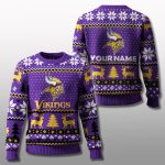 Vikings Personalized Ugly Sweater 2025