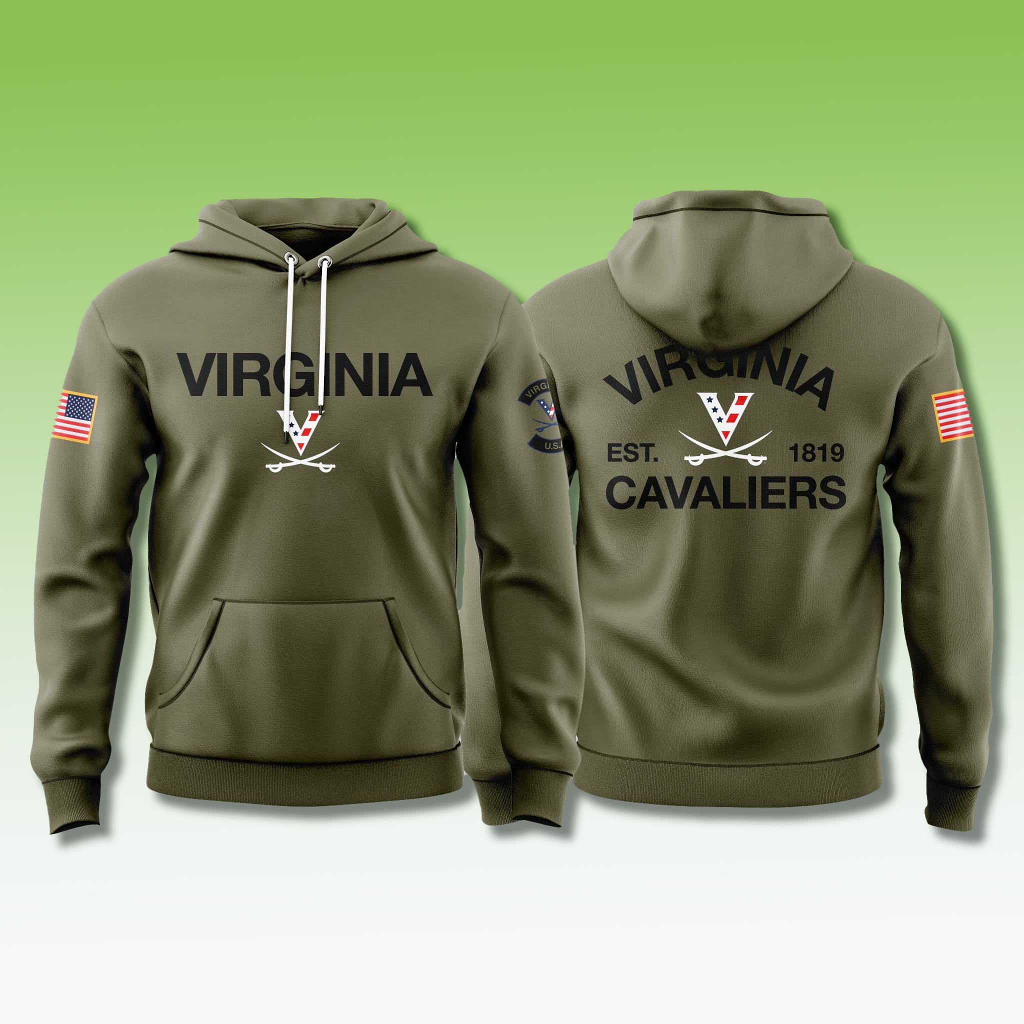 Virginia Cavaliers 2025 Military Appreciation Hoodie 1 Virginia Cavaliers 2025 Military Appreciation Hoodie 1