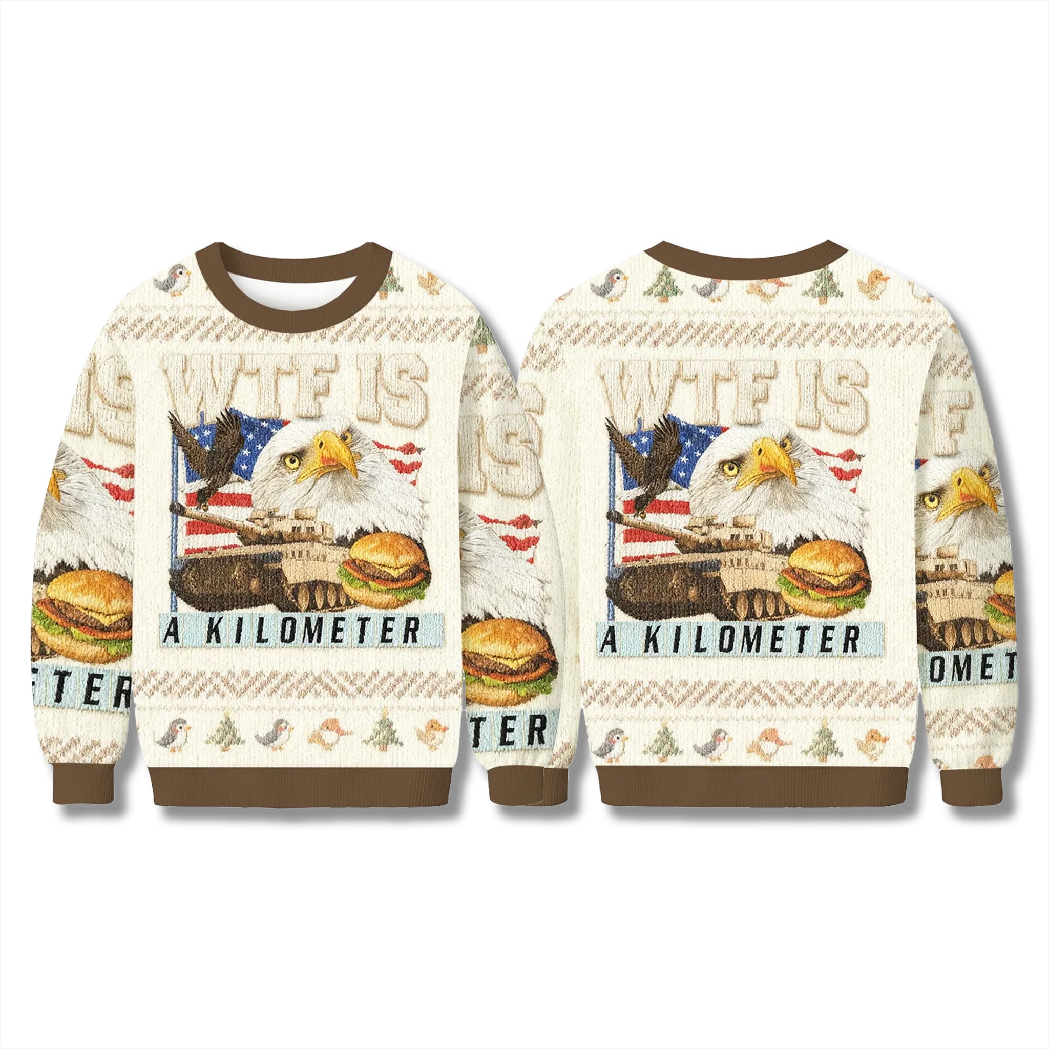 WTF Is A Kilometer Ugly Christmas Sweater 2 WTF Is A Kilometer Ugly Christmas Sweater 3