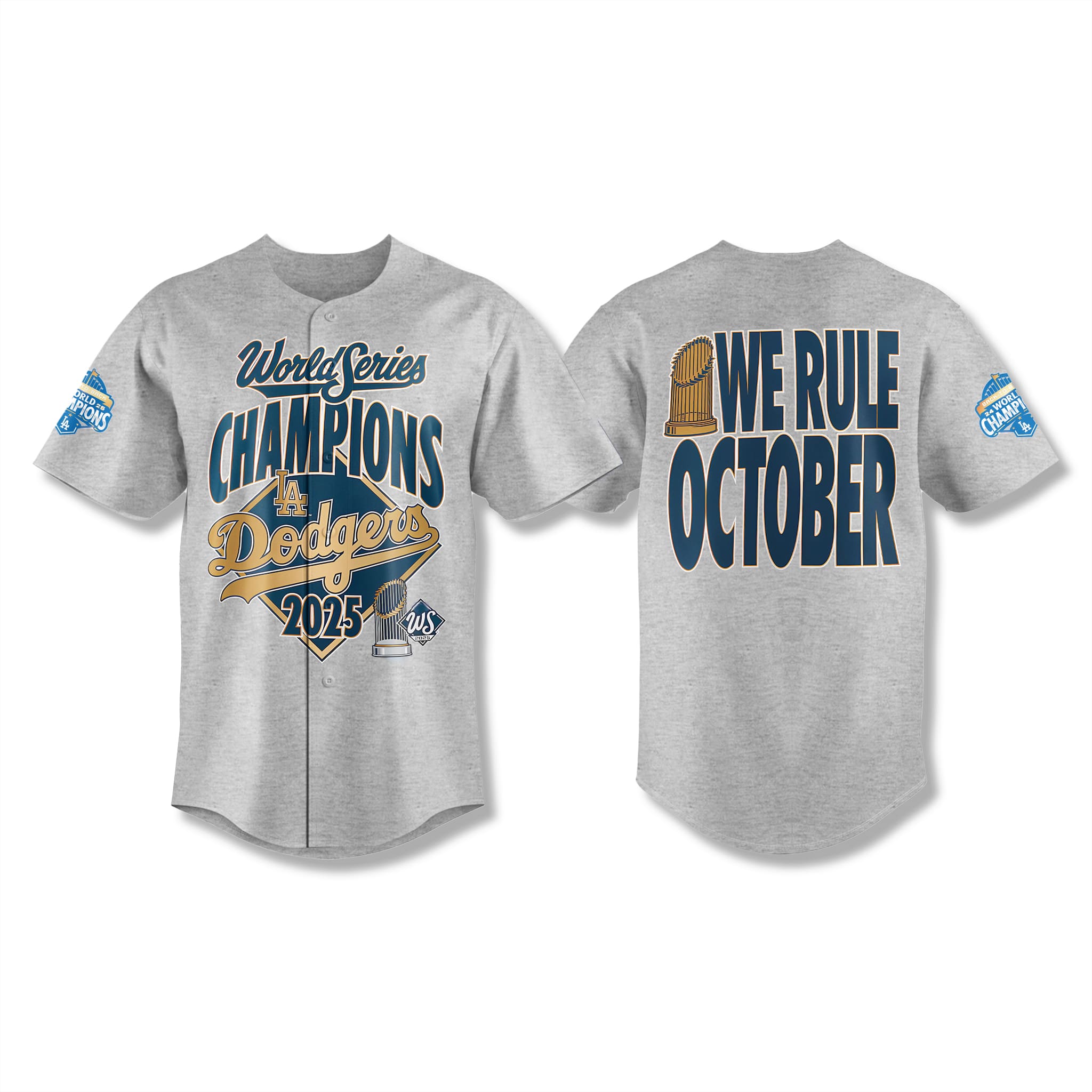 We Rule October Dodgers Jersey 2025 1 We Rule October Dodgers Jersey 2025 1