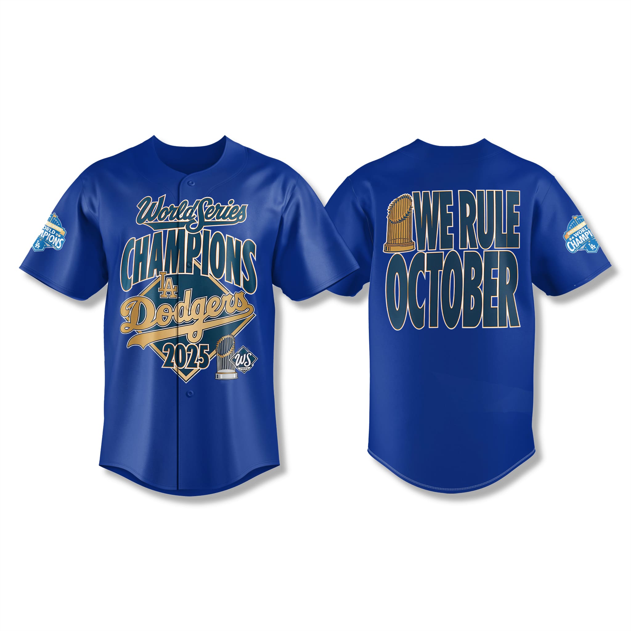 We Rule October Dodgers Jersey 2025 2 We Rule October Dodgers Jersey 2025